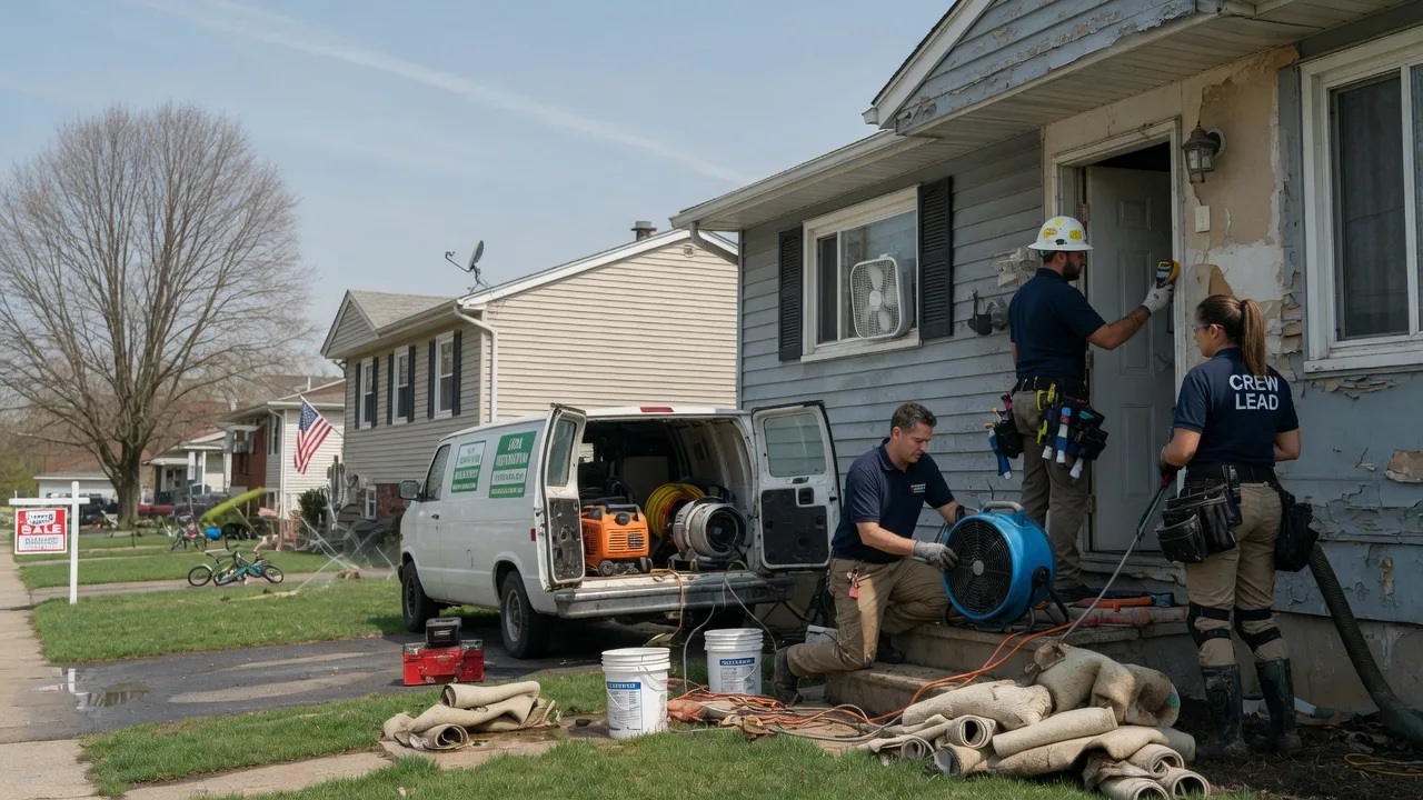 Flood Cleanup in Roaring Springs, TX near me