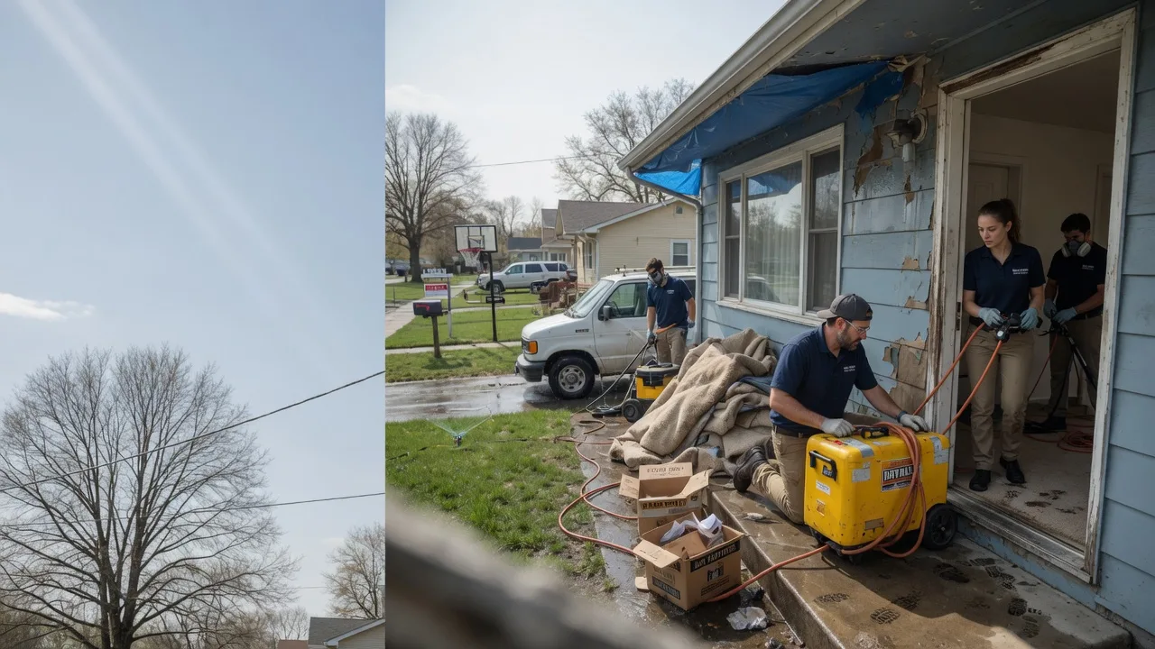 Basement Flood Cleanup in Roaring Springs, TX near me
